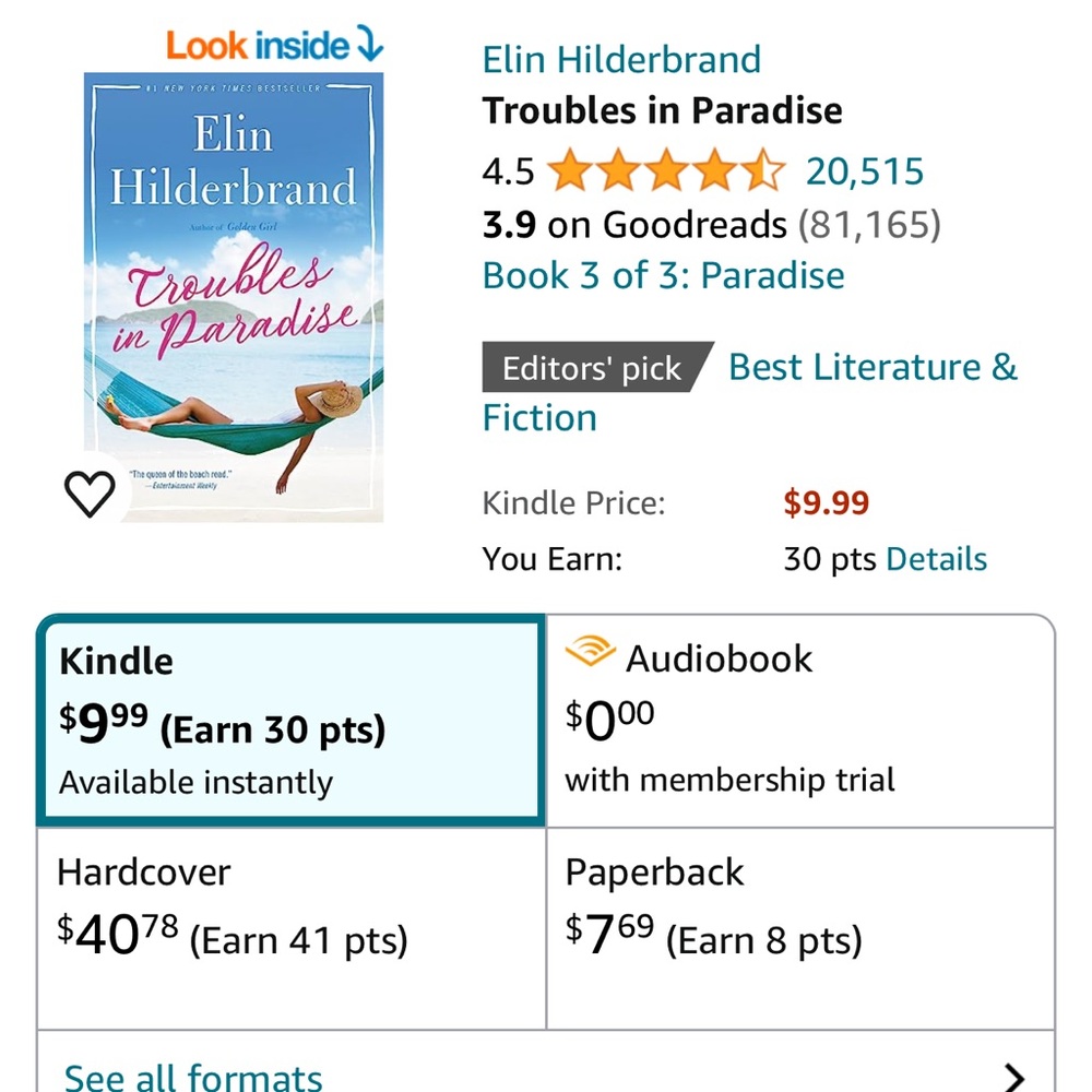 Hardcover Book